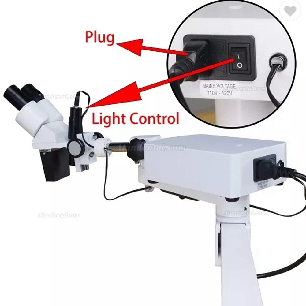 Dental Surgical Operating Microscope Root Canal Therapy 10X/15X/20X (For Table Desk)